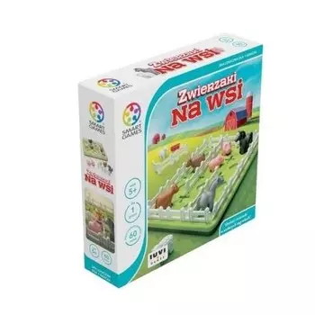 Животные в деревне, игра-головоломка, умные игры Smart Games