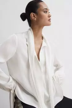 Жизель с декоративной окантовкой Reiss, белый