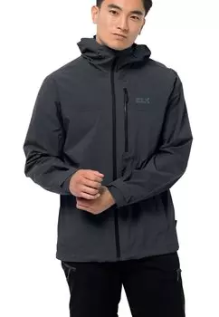 Жёсткая куртка GO HIKE Jack Wolfskin, цвет phantom