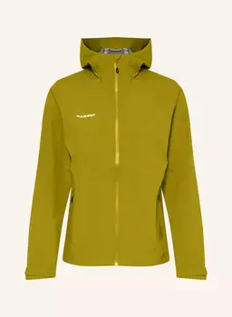 Жёсткая куртка linard guide hs MAMMUT, светло-зеленый