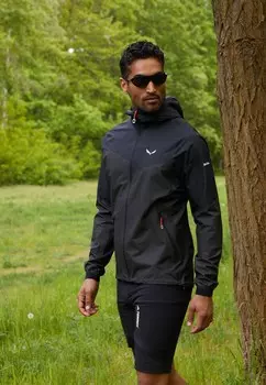 Жёсткая куртка Pedroc Light Jacket Salewa, цвет onyx