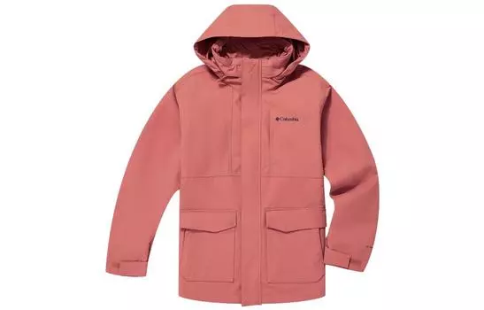 Жёсткие куртки унисекс Columbia, розовый