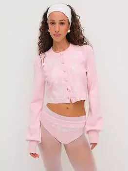 Жозефина кардиган For Love & Lemons, розовый