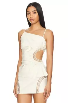 Жуан топ Camila Coelho, бежевый