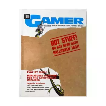 Журнал #0 "Play to Win, Playing by Mail, Tweaking the Classics", Gamer - Magazine