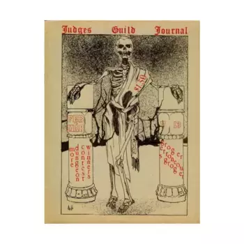 Журнал #13 "Contest Winning Dungeon Levels", Judges Guild Journal