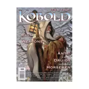 Журнал #15 "Traps for 4e & Pathfinder, Unstoppable Horseman, 10 New Weapons", Kobold Quarterly