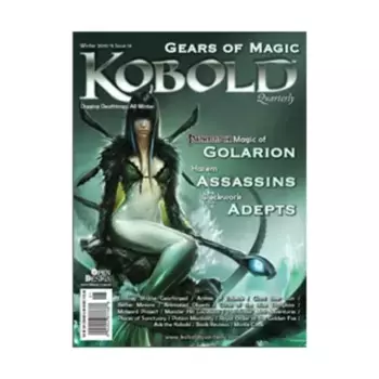 Журнал #16 "Magic of Golarion, Ecology of the Gearforged, Harem Assassins", Kobold Quarterly