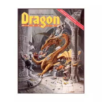 Журнал #180 "Psionic Systems Reviewed, Game-Club Fundraising, Adventures for Clerics", Dragon Magazine (UK Edition) #151 - #200