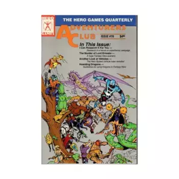 Журнал #19 "Huge Fantasy Hero Adventure, Vehicles, Hoarding Dragons", Adventurer's Club Magazine