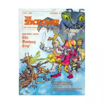 Журнал #29 "Designer Notes and Errata for The Fantasy Trip, Temple of Live Adventure", Space Gamer Magazine (Various Publishers)