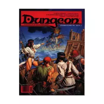 Журнал #2 "3 AD&D & 1 D&D Adventure", Dungeon Magazine #01 - #50