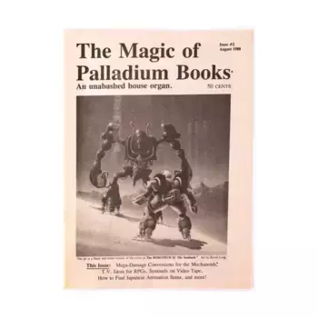 Журнал #2 "Mega-Damage Conversion s for the Mechanoids, TV Ides for RPGs", Magic of Palladium Books