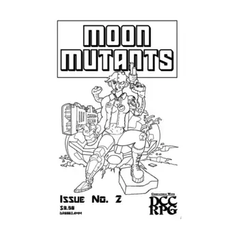 Журнал #2 Moon Mutants, RPG Supplements (Dungeon Remixer)