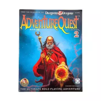 Журнал #2 "The Mysterious Wizard, Sage Blythe, Basic Magecraft", Adventure Quest Collection Magazine