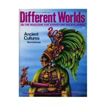Журнал #32 "Sex and Romance in Traveller, Ancient Cultures, Adventure for Superworld and Champions", Different Worlds Magazine