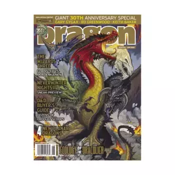 Журнал #344 "30th Anniversary Issue, Neverwinter Nights 2, Ecology of a Dracolich", Dragon Magazine #301 - #359