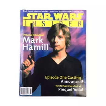 Журнал #34 "Mark Hamill Interview, Episode One Casting Announced, Prequel Yoda", Star Wars Insider #023 - #50 (WOTC)