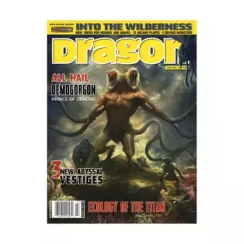 Журнал #357 "Demogorgon - Demon Lord of Beasts, Defiled Monsters, Arcana Botanica", Dragon Magazine #301 - #359