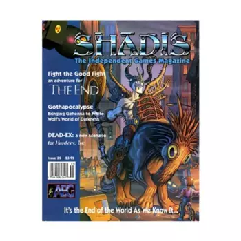 Журнал #35 "Fight the Good Fight Adventure, Gothapocalypse, Dead-Ex Scenario", Shadis Magazine