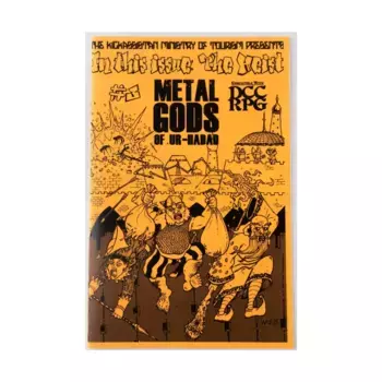 Журнал #3 "The Heist - An Adventure Toolkit, Half-Level PCS, Street Foods of Ur-Hadad", Metal Gods of Ur-Hadad Fanzine