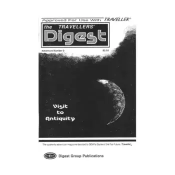 Журнал #3 "Visit to Antiquity, Ian Subsector, Vargr Culture", Travellers' Digest