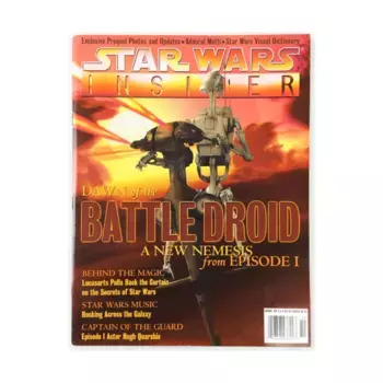 Журнал #40 "Looking Back, Star Wars Music, Captain of the Guard" (Subscriber Cover), Star Wars Insider #023 - #50 (WOTC)