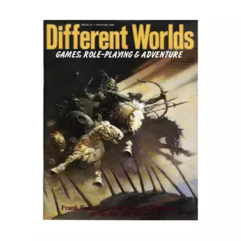 Журнал #41 "The Druids, Losing Your Marbles in Call of Cthulhu, Morrow Project 'Operation Deep Freeze'", Different Worlds Magazine