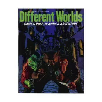 Журнал #42 "Keeping Cthulhu - Archaeological Expeditions, Blackmoor", Different Worlds Magazine