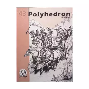 Журнал #43 "Dr. Brown's Miracle Juice - Gen Con Boot Hill Module", Polyhedron Magazine #01 - #50