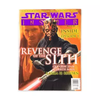 Журнал #43 "Qui-Gon Jinn & Darth Maul, Droids of Episode I, George Lucas Interview" (Cover 1 of 2), Star Wars Insider #023 - #50 (WOTC)