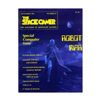 Журнал #45 "Starweb, Killer, Car Wars Designer Notes, Grimtooth's Traps", Space Gamer Magazine (Various Publishers)