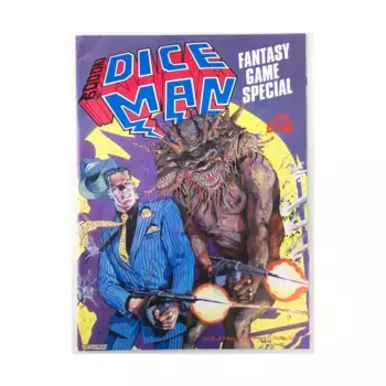Журнал #4 "Fantasy Game Special, Bitter Streets, Slaine in the Ring of Danu", 2000 AD's Dice Man
