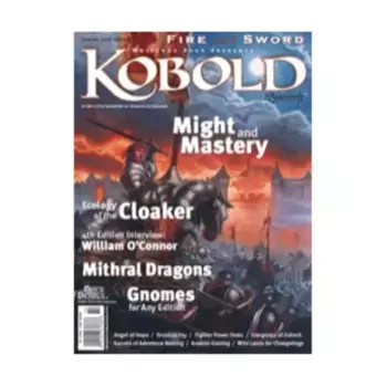 Журнал #4 "Mithral Dragons, Gnomes for Any Edition, 4th Edition Interview with William O'Connor", Kobold Quarterly