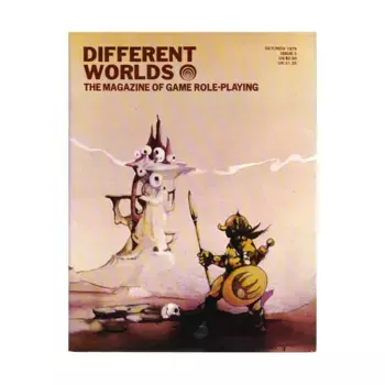 Журнал #5 "Gamma World Variant, RuneQuest Cult", Different Worlds Magazine