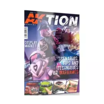 Журнал AKtion Wargame №1 (английское издание), Modelling & Painting Magazines (AK-Interactive)