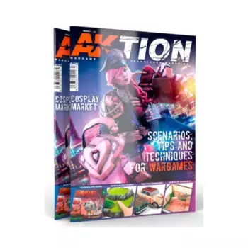 Журнал AKtion Wargame №1 (испанское издание), Modelling & Painting Magazines (AK-Interactive)