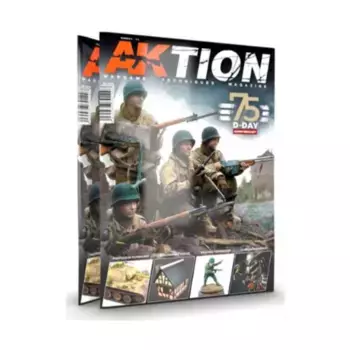 Журнал AKtion Wargame №3 (испанское издание), Modelling & Painting Magazines (AK-Interactive)