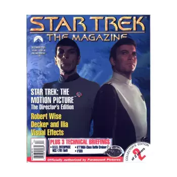 Журнал Vol. 2, #8 "Star Trek The Motion Picture, Robert Wise, Decker and Ilia" (Cover 2 of 2), Star Trek - The Magazine
