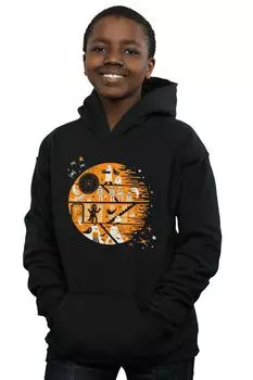 Жуткая толстовка со Звездой Смерти Star Wars, черный