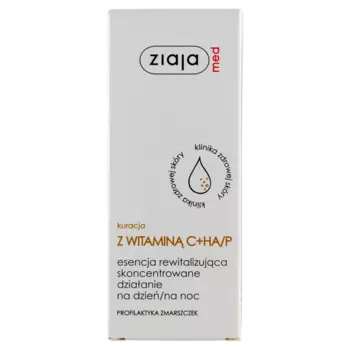 Ziaja med восстанавливающая эссенция с витамином С для лица, 30 мл
