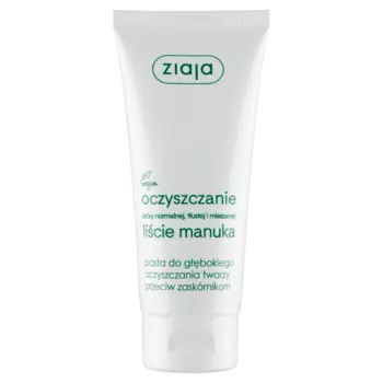 Ziaja Oczyszczanie Licie Manuka паста для глубокого очищения лица от черных точек, 75 мл