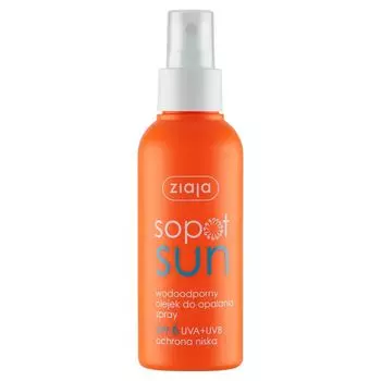 Ziaja Sopot Sun SPF6 масло для загара, 125 ml