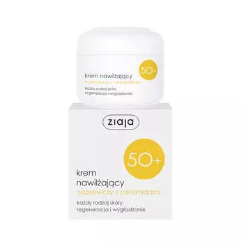 Ziaja Восстанавливающий увлажняющий крем с керамидами 50+ 50мл