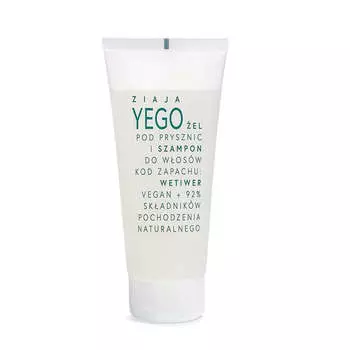 Ziaja Yego гель для душа и шампунь для волос Ветивер 200мл