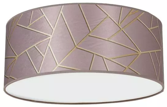 Ziggy Pink Gold/Pink 2Xe27 40см потолочный светильник потолочный светильник Milagro, коричневый