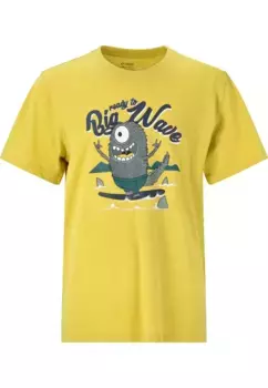 ZIGZAG Футболка "Webster", с дышащей функцией, желтый