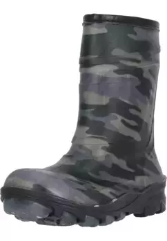 ZIGZAG Резиновые сапоги Cenerki Kids на теплой подкладке, хаки