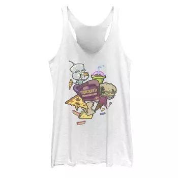 Зим Гир из Nickelodeon Invader посетил Foodcourtia Graphic Tank Nickelodeon