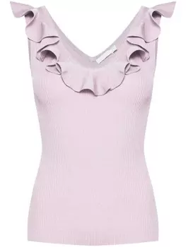 ZIMMERMANN август топ, фиолетовый